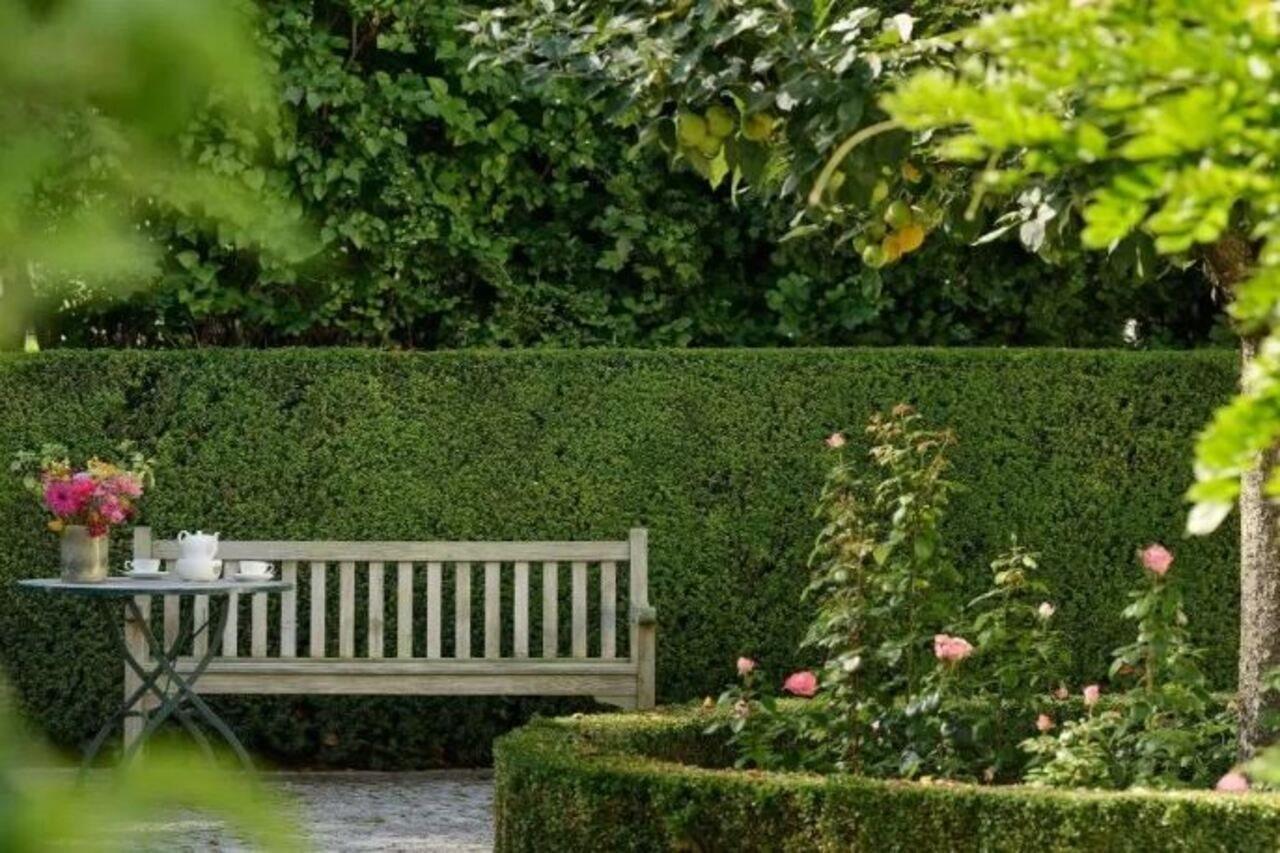 Hotel Louis C. Jacob Hamburg Exterior photo A boxwood hedge